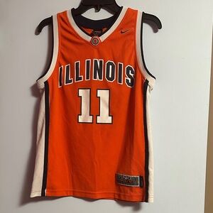🔥 Nike Elite Illinois Fighting Illini Youth Basketball Jersey – YOUTH M